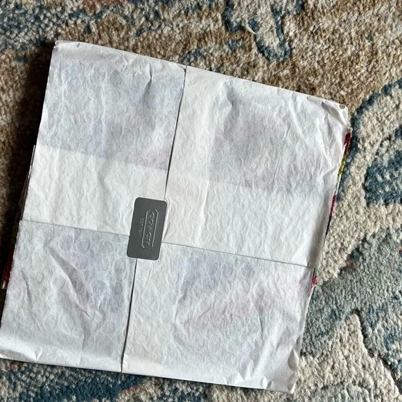 Vintage Coach Multicolor Scarf - Picture 6 of 7